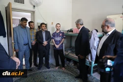 بازدید رییس دانشگاه فرهنگیان از روند برگزاری آزمون اصلح و پردیس شهید مفتح استان تهران 15