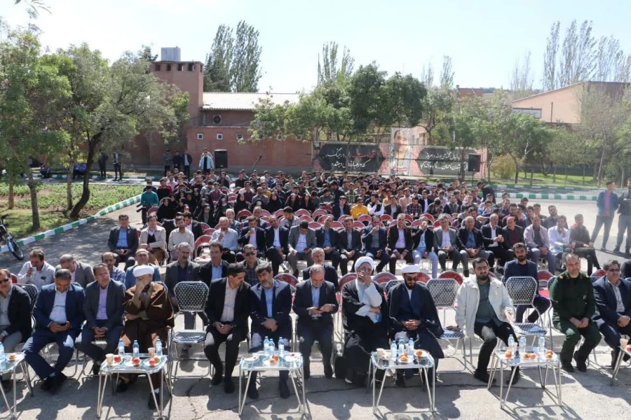 آیین افتتاح یادمان شهید گمنام دانشگاه فرهنگیان استان آذربایجان شرقی 14