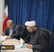 امضای تفاهم نامه ی فی مابین دانشگاه فرهنگیان و دفتر تبلیغات اسلامی خوزستان 4