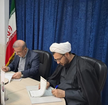 امضای تفاهم نامه ی فی مابین دانشگاه فرهنگیان و دفتر تبلیغات اسلامی خوزستان 4