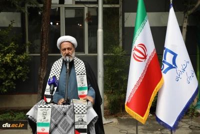 مسئول نهاد نمایندگی مقام معظم رهبری در دانشگاه فرهنگیان در تجمع ضد صهیونیستی:

جریان مقاومت تضعیف نخواهد شد و یقین بدانیم وعده الهی قطعا تحقق می یابد