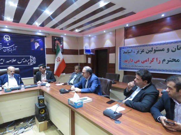 حضور  رئیس کمیسیون آموزش و تحقیقات مجلس شورای اسلامی در دانشگاه فرهنگیان استان آذربایجان شرقی 9