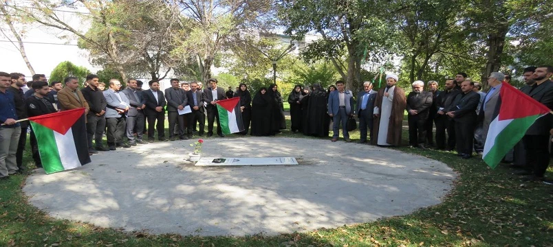 تجمع اساتید، کارکنان و دانشجومعلمان دانشگاه فرهنگیان استان اردبیل در محکومیت ترور شهید سیدحسن نصرالله