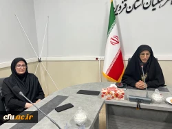نشست صمیمی مشاور امور بانوان استانداری با دانشجومعلمان پردیس خواهران استان قزوین 6