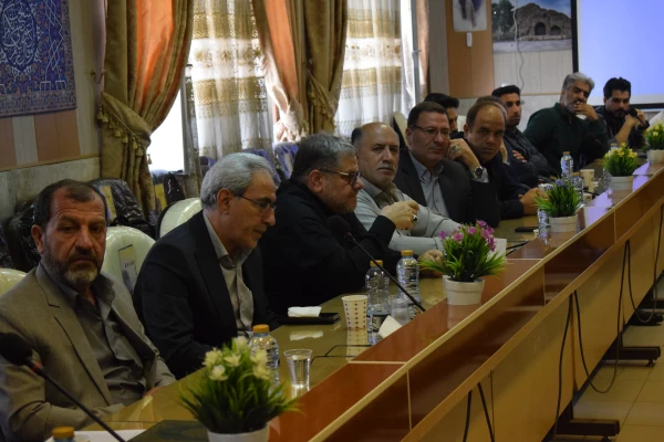 مراسم تودیع و معارفه مسئول حراست پردیس شهید صدوقی
 4