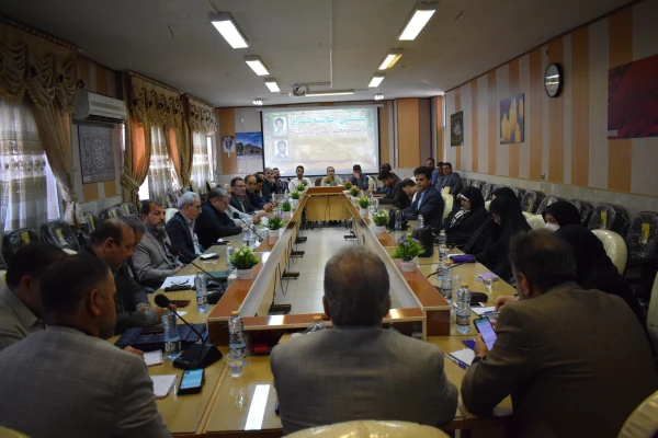 مراسم تودیع و معارفه مسئول حراست پردیس شهید صدوقی
 2