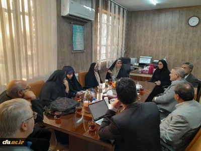 بازدید اداره کل سرمایه انسانی سازمان مرکزی از دانشگاه فرهنگیان استان البرز