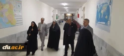 بازدید هیات اعزامی اداره کل سرمایه انسانی سازمان مرکزی از دانشگاه فرهنگیان استان البرز 3
