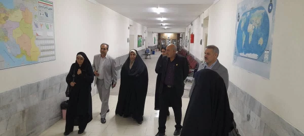 بازدید هیات اعزامی اداره کل سرمایه انسانی سازمان مرکزی از دانشگاه فرهنگیان استان البرز 3