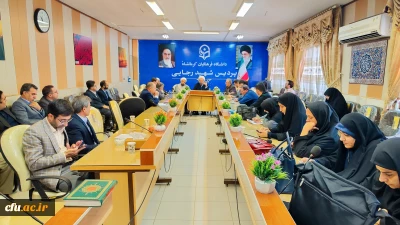 نشست هم اندیشی  اساتید دانشگاه فرهنگیان کرمانشاه با موضوع بررسی تحولات منطقه و جبهه مقاومت