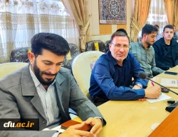 نشست هم اندیشی  اساتید دانشگاه فرهنگیان کرمانشاه با موضوع بررسی تحولات منطقه و جبهه مقاومت 8