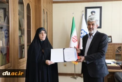فریده اولادقباد به سمت مشاور امور بانوان و خانواده در دانشگاه فرهنگیان منصوب شد 2