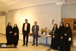 برگزاری نمایشگاه آثار هنری دانشجو معلمان هنر دانشگاه فرهنگیان  آذربایجان شرقی 6