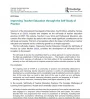 Improving Teacher Education through the self-study of practice