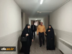 بازدید اداره کل سرمایه انسانی سازمان مرکزی از دانشگاه فرهنگیان استان قم در تاریخ 1403/07/11 3