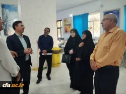 بازدید اداره کل سرمایه انسانی سازمان مرکزی از دانشگاه فرهنگیان استان قم در تاریخ 1403/07/11 4