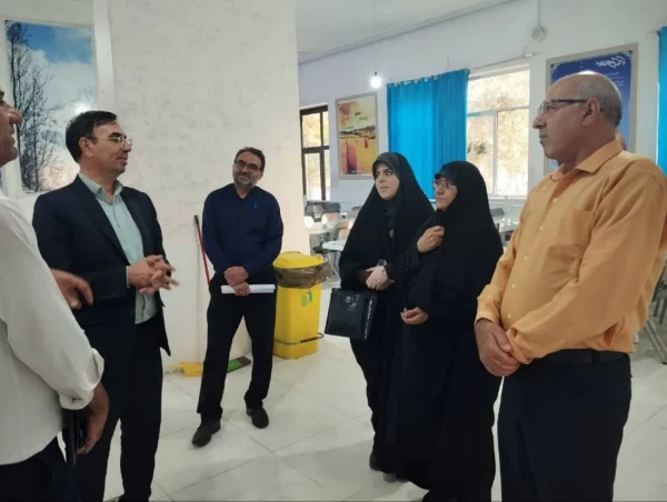بازدید اداره کل سرمایه انسانی سازمان مرکزی از دانشگاه فرهنگیان استان قم در تاریخ 1403/07/11 4