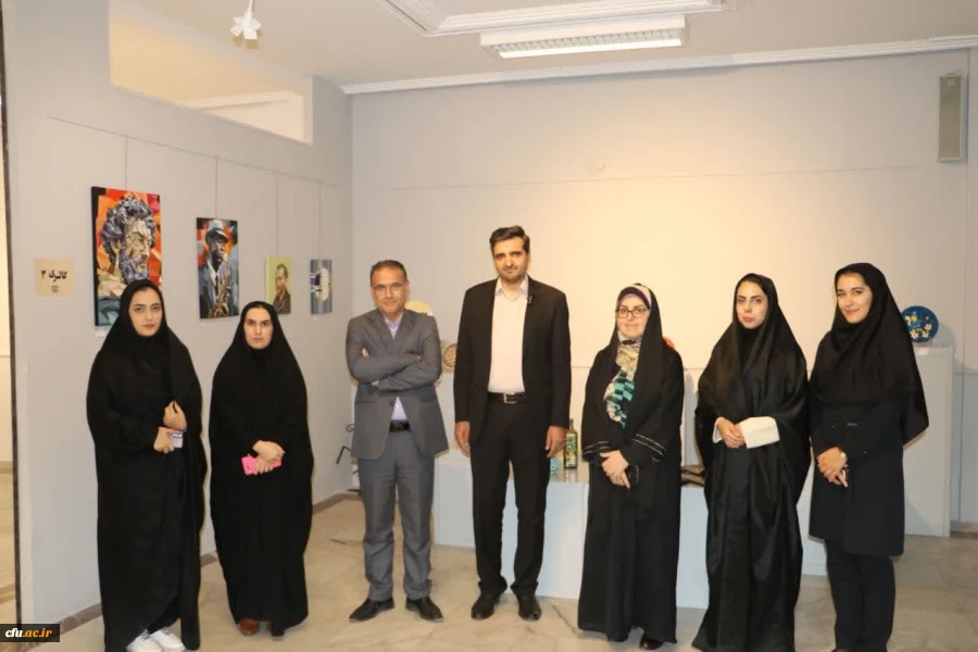 برگزاری نمایشگاه آثار هنری دانشجومعلمان هنر در استان آذربایجان شرقی 2