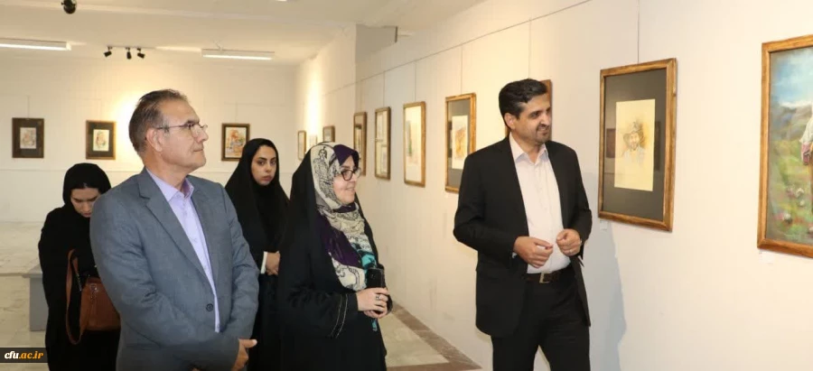 برگزاری نمایشگاه آثار هنری دانشجومعلمان هنر در استان آذربایجان شرقی 3