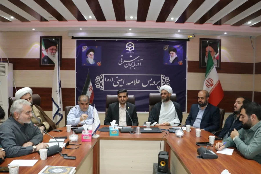 جلسه هماهنگی برگزاری اولین اجلاسیه شهدای دانشجو معلم دانشگاه فرهنگیان استان آذربایجان شرقی 8