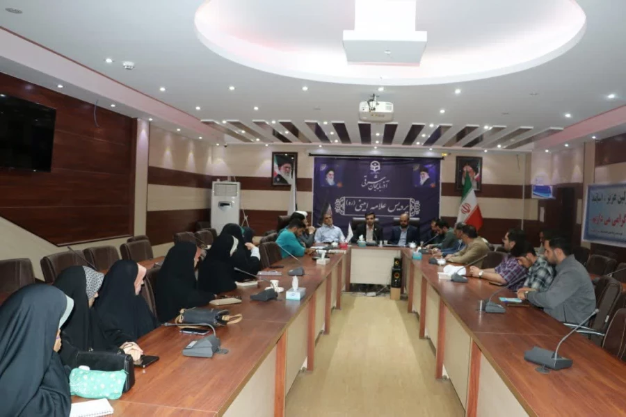 جلسه هماهنگی برگزاری اولین اجلاسیه شهدای دانشجو معلم دانشگاه فرهنگیان استان آذربایجان شرقی 13