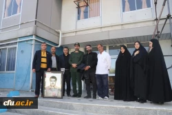 رونمایی از طراحی چهره شهدا بصورت سیاه قلم در دانشگاه فرهنگیان آذربایجان شرقی  4