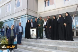 رونمایی از طراحی چهره شهدا بصورت سیاه قلم در دانشگاه فرهنگیان آذربایجان شرقی  5