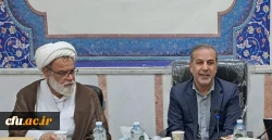 برگزاری نشست بررسی تحولات منطقه و عملیات وعده صادق ۲ برای اعضای هیات علمی و اساتید 2