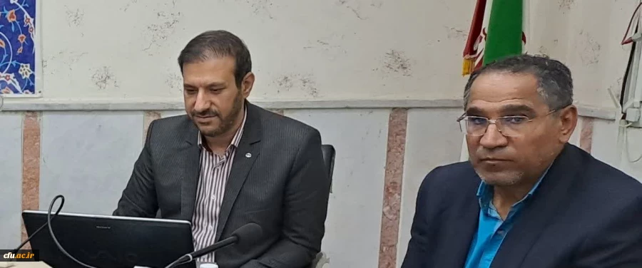 برگزاری نشست بررسی تحولات منطقه و عملیات وعده صادق ۲ برای اعضای هیات علمی و اساتید 3