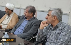 برگزاری نشست بررسی تحولات منطقه و عملیات وعده صادق ۲ برای اعضای هیات علمی و اساتید 5