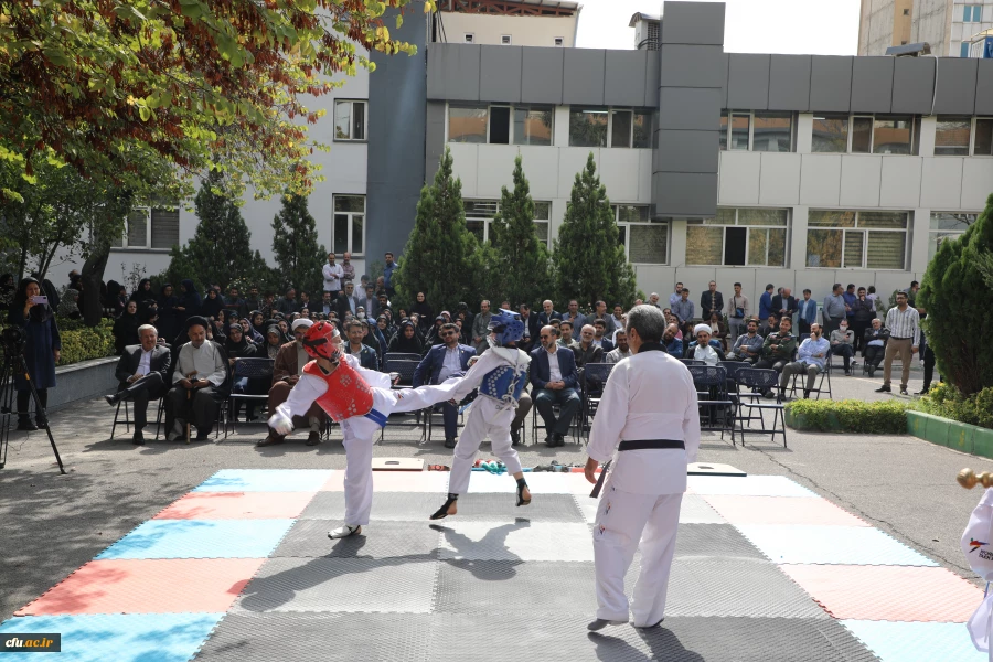 مراسم هفته تربیت بدنی  در سازمان مرکزی دانشگاه فرهنگیان 30
