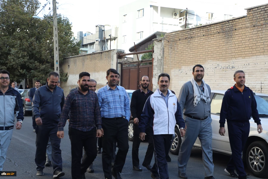 مراسم هفته تربیت بدنی  در سازمان مرکزی دانشگاه فرهنگیان 37