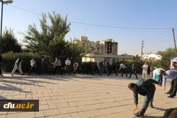 مراسم هفته تربیت بدنی  در سازمان مرکزی دانشگاه فرهنگیان 40
