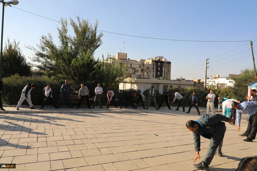 مراسم هفته تربیت بدنی  در سازمان مرکزی دانشگاه فرهنگیان 40