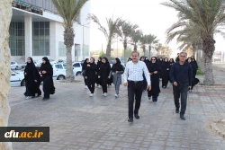 در ساحل شهر بوشهر؛
همایش پیاده روی دانشجومعلمان پردیس بنت الهدی صدر برگزار شد 2