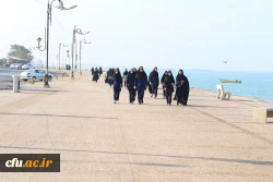 در ساحل شهر بوشهر؛
همایش پیاده روی دانشجومعلمان پردیس بنت الهدی صدر برگزار شد 8