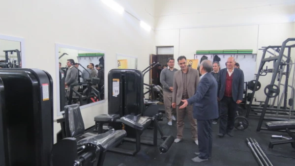 آیین افتتاحیه مرکز ورزش و تندرستی دانشگاه فرهنگیان استان اردبیل