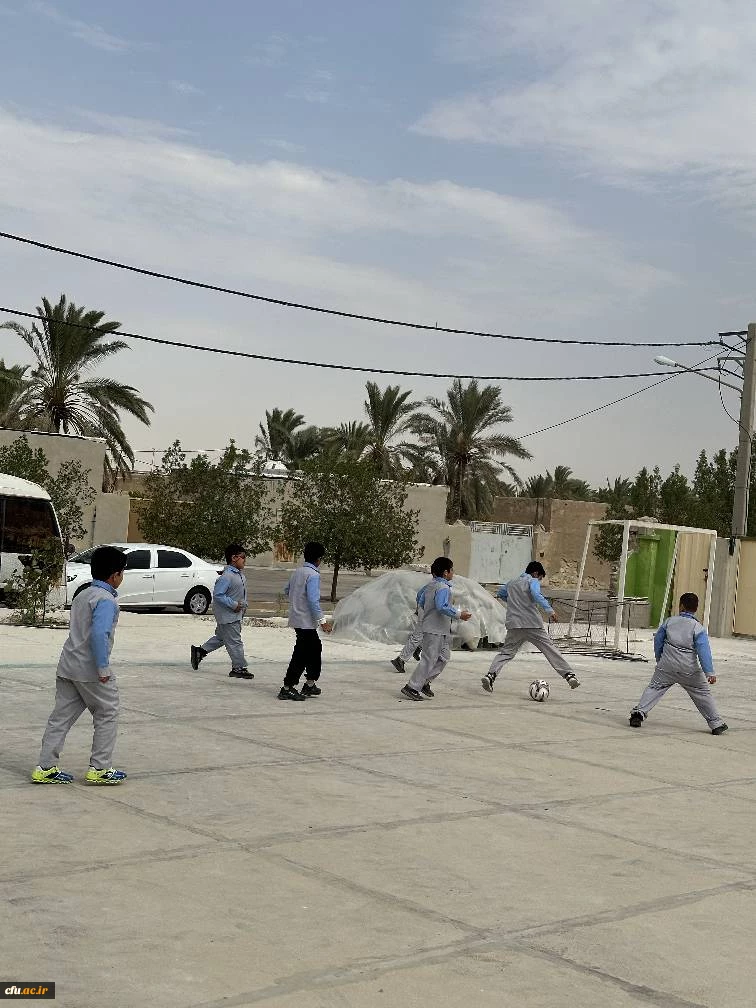 برگزاری زنگ ورزش توسط دانشجومعلمان بوشهری در روستای گلکی تنگستان  2