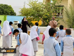 برگزاری زنگ ورزش توسط دانشجومعلمان بوشهری در روستای گلکی تنگستان  5