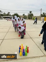 برگزاری زنگ ورزش توسط دانشجومعلمان بوشهری در روستای گلکی تنگستان  7