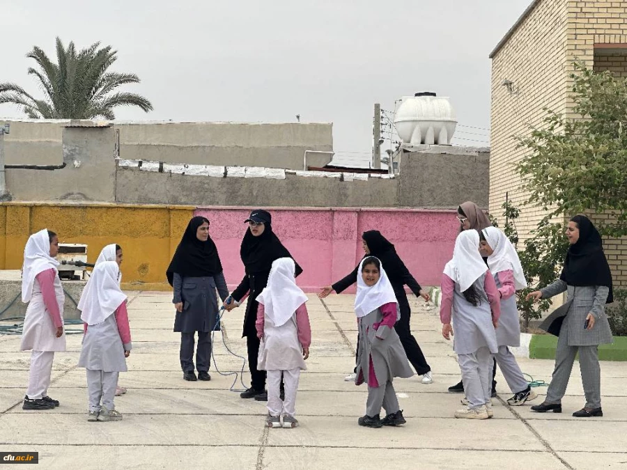 برگزاری زنگ ورزش توسط دانشجومعلمان بوشهری در روستای گلکی تنگستان  13