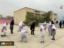 برگزاری زنگ ورزش توسط دانشجومعلمان بوشهری در روستای گلکی تنگستان  15
