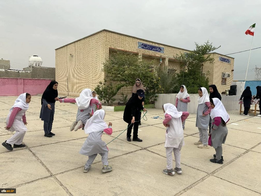 برگزاری زنگ ورزش توسط دانشجومعلمان بوشهری در روستای گلکی تنگستان  15