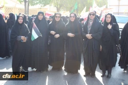 با حضور باشکوه رئیس، مسئولان، کارکنان، اساتید و دانشجومعلمان دانشگاه فرهنگیان استان بوشهر؛
راهپیمایی 13 آبان در بوشهر برگزار شد 10