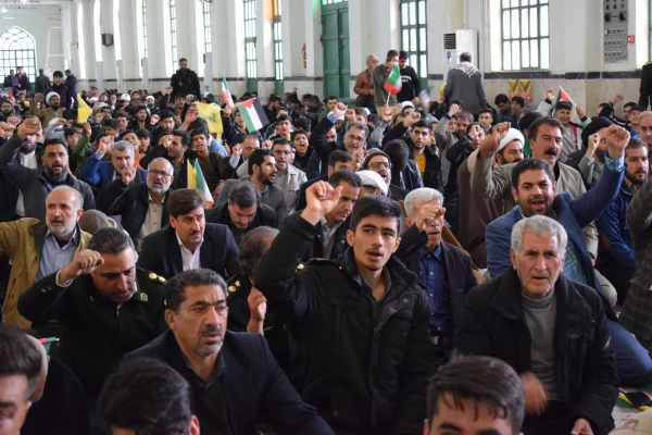 حضور پرشور اساتید، کارکنان و دانشجویان دانشگاه فرهنگیان کرمانشاه در راهپیمایی 13 آبان
 12