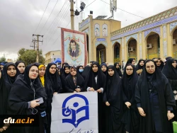 حضور پرشور اساتید، کارکنان و دانشجویان دانشگاه فرهنگیان کرمانشاه در راهپیمایی 13 آبان
 13