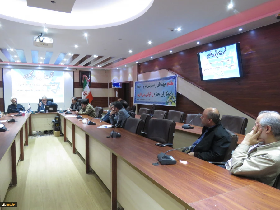 نشست بصیرتی اساتید دانشگاه فرهنگیان آذربایجان شرقی با عنوان راهبرد سنجی، منازعه هیبریدی ناتوی مقاومت اسلامی با ناتوی غربی 4