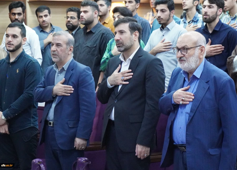 نشست عضو حقوقی و سخنگوی شورای نگهبان با روسای پردیس ها، مراکز، اساتیدو دانشجو معلمان دانشگاه فرهنگیان استان خوزستان 6