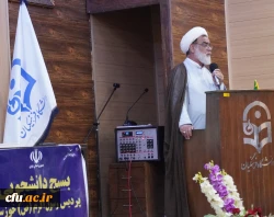 نشست عضو حقوقی و سخنگوی شورای نگهبان با روسای پردیس ها، مراکز، اساتیدو دانشجو معلمان دانشگاه فرهنگیان استان خوزستان 8