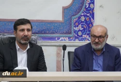 نشست عضو حقوقی و سخنگوی شورای نگهبان با روسای پردیس ها، مراکز، اساتیدو دانشجو معلمان دانشگاه فرهنگیان استان خوزستان 17